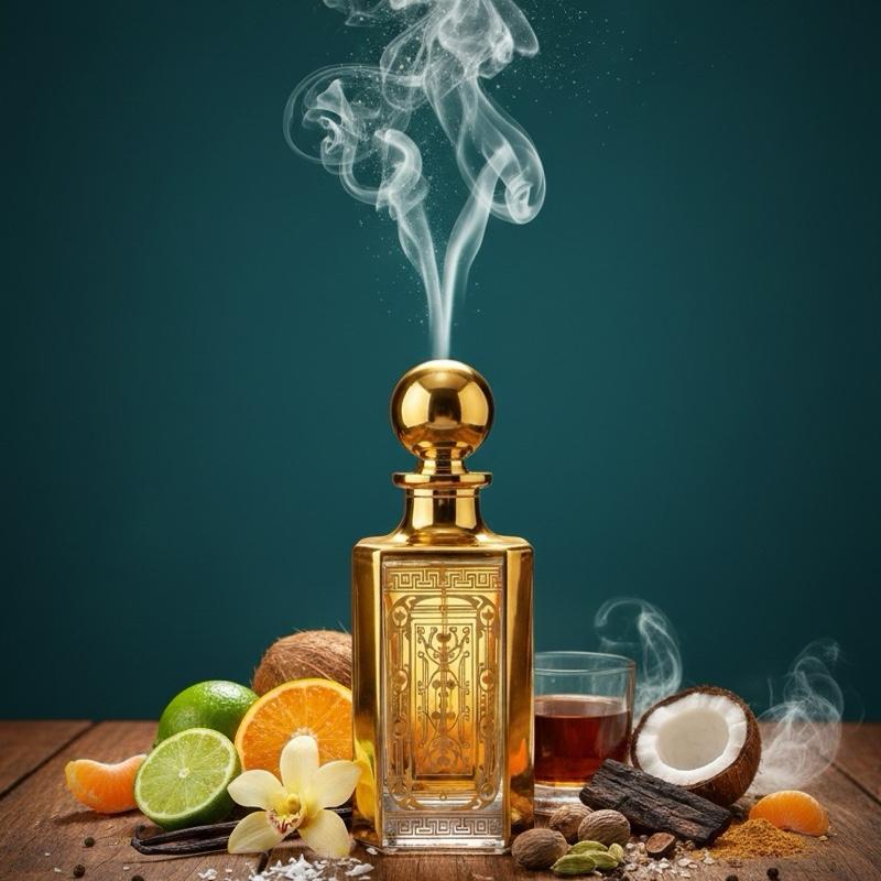 Mojito Shore (M)/ mixation-oil base/ bright, breezy, Lime, coconut, white rum, mandarin, neroli, spicy pepper, vanilla, sugar, intense coconut