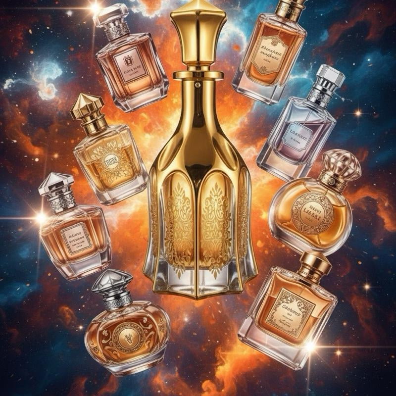 Oil Base Perfumes - Mix Any Scent You Like - Desert Bloom & Sandalwood Musk - Premium Quality Fragrance