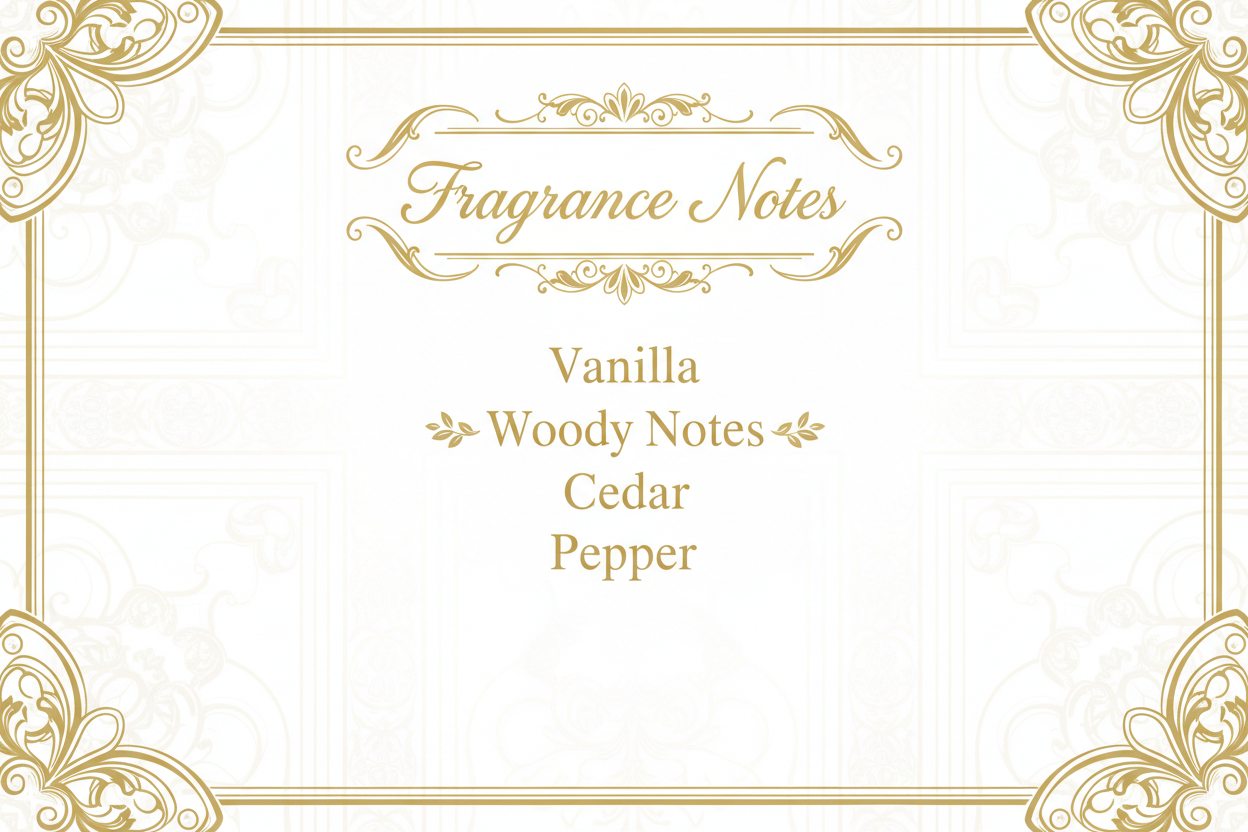 Chemist Fragrance 113 (U) oil base woody vanilla fresh spicy powdery warm spicy