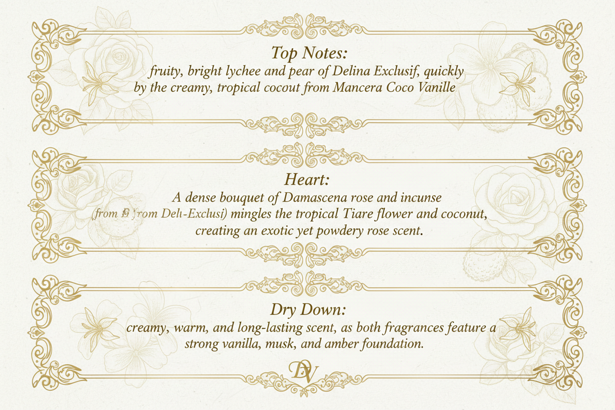 Golden Creamy Incense Rose (W) oil base/ mixation/ luxurious, tropical, and creamy oriental-floral scent profile fragrance