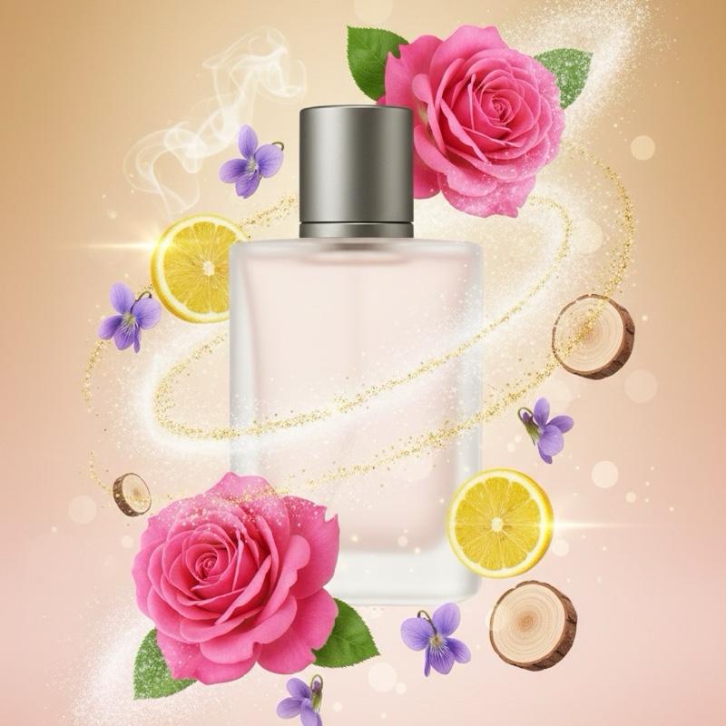 Chemist Fragrance 105 (W) oil base rose powdery floral citrus violet musky woody fresh spicy fragrance