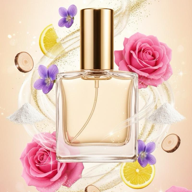 Chemist Fragrance 105 (W) oil base rose powdery floral citrus violet musky woody fresh spicy fragrance