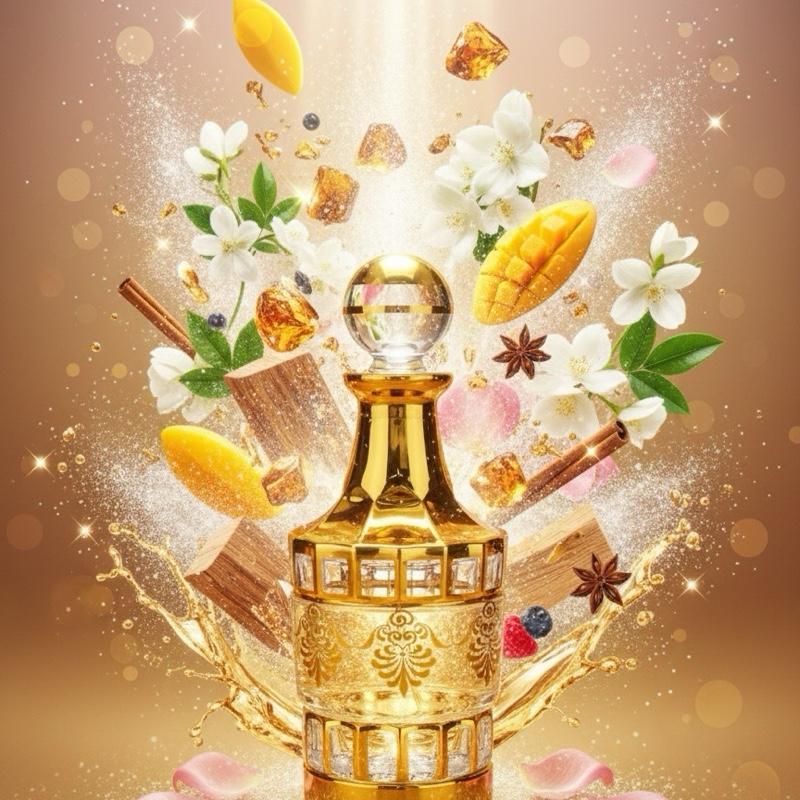 Creed Amber White (W) oil base white floral, amber, fruity, woody, warm spicy, powdery, sweet