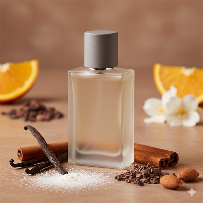 Amouage Love Delight (U) oil base vanilla powdery warm spicy citrus white floral cacao fresh spicy cinnamon floral almond