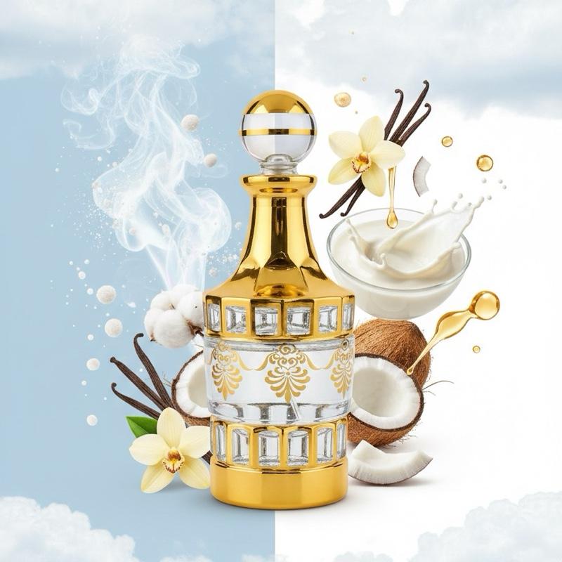 Ariana Grande Cloud (W) oil base sweet lactonic vanilla coconut musky