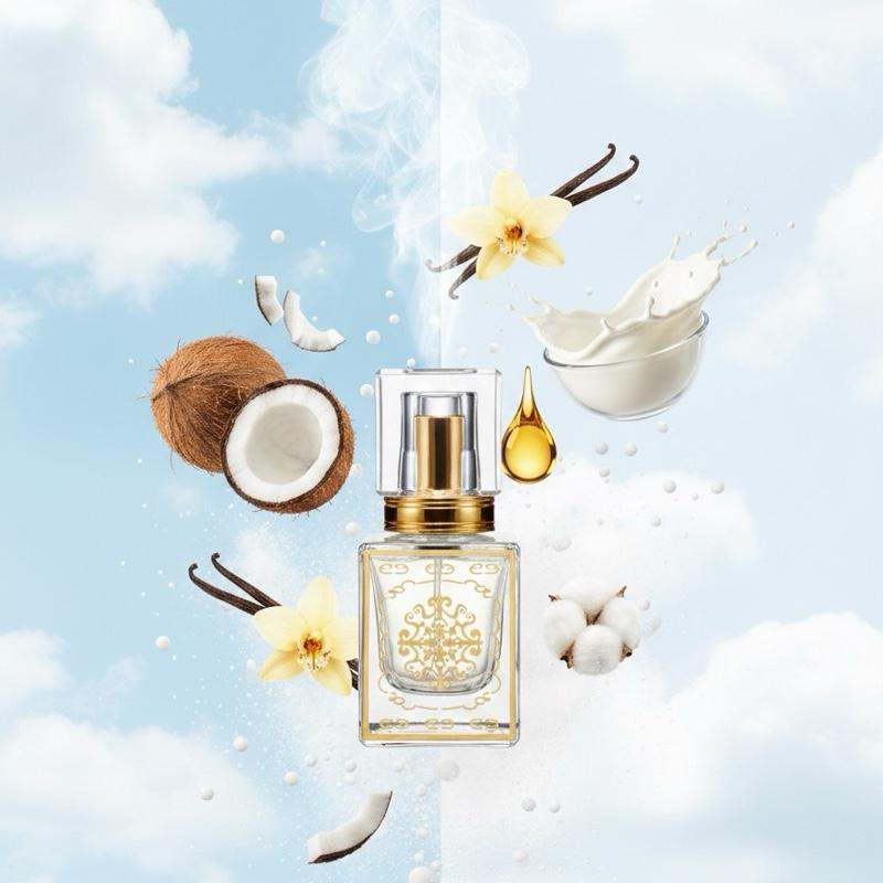 Ariana Grande Cloud (W) oil base sweet lactonic vanilla coconut musky