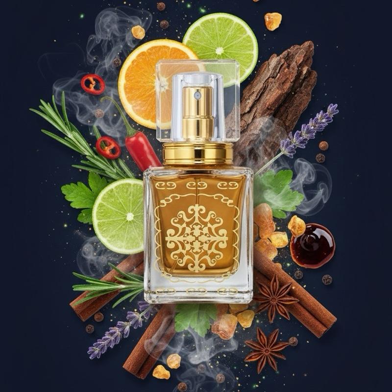 Chanel Bleu De Chanel (M) oil base citrus woody fresh spicy aromatic amber smoky balsamic warm spicy green fresh