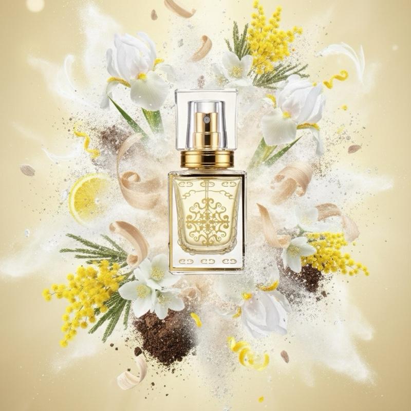 Chanel No 5 L'Eau (W)/ oil base/ powdery, woody, aldehydic, iris, fresh, white floral, musky, earthy, yellow floral, citrus