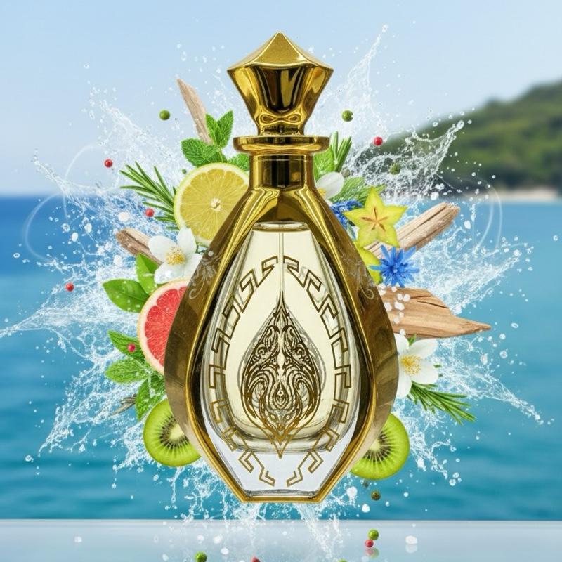 Clive Christian Crab Apple Blossom (U) oil base marine citrus aromatic woody green floral salty fruity fresh fresh spicy