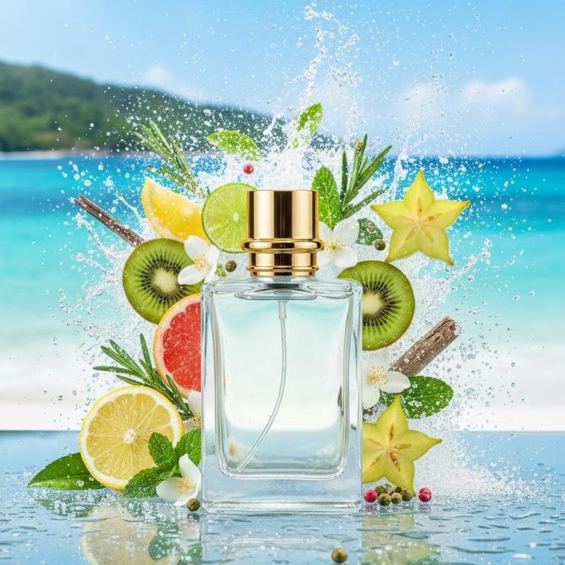 Clive Christian Crab Apple Blossom (U) oil base marine citrus aromatic woody green floral salty fruity fresh fresh spicy