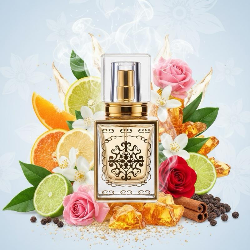 Gucci Flora Gorgeous Jasmine (W) oil base citrus’s, white floral, floral, woody, fresh spicy, warm spicy, rose, amber