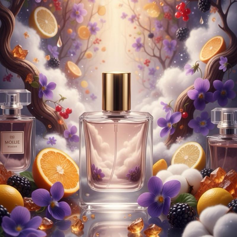 Byredo Mojave Ghost (U) oil base floral woody powdery violet musky fruity amber citrus