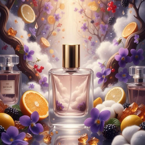 Byredo Mojave Ghost (U) oil base floral woody powdery violet musky fruity amber citrus