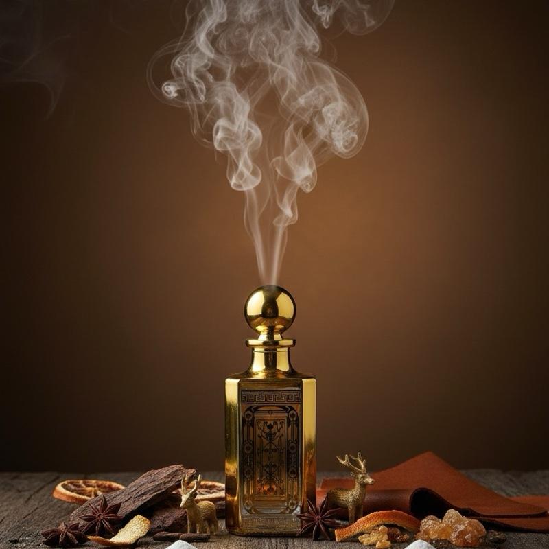 Gissah Imperial Valley Musk (U) oil base oud aromatic leather fresh spicy animalic amber musky citrus woody powdery