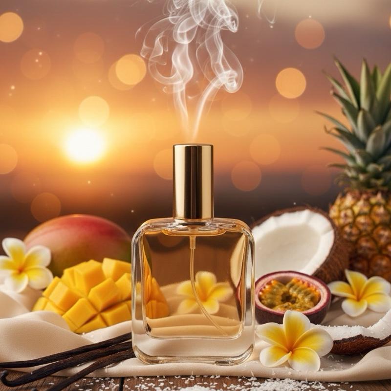 Chemist Fragrance 114 (W) oil base vanilla sweet coconut white floral powdery yellow floral fruity lactonic tropical woody