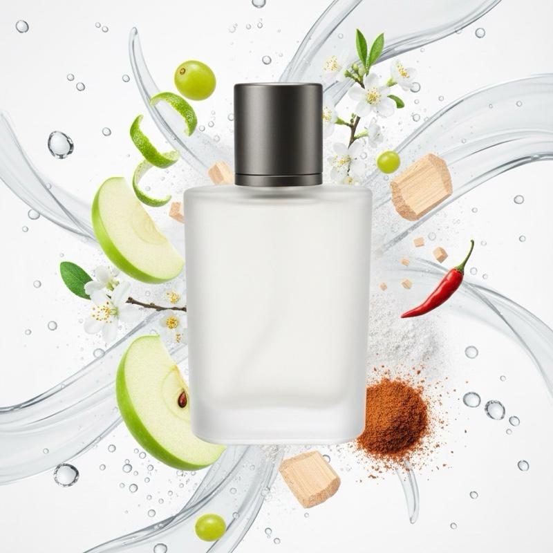 Creed Silver Mountain Water (U) Oil Base Perfume Citrus Green Fruity Musky Woody Aromatic Powdery Fresh Spicy Floral Scent