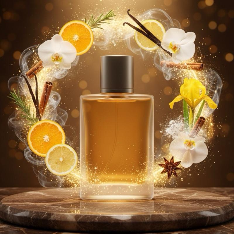 Clive Christian No.1 (M) oil base powdery, woody, white floral, vanilla, citrus, warm spicy, aromatic, iris, yellow floral, fresh spicy