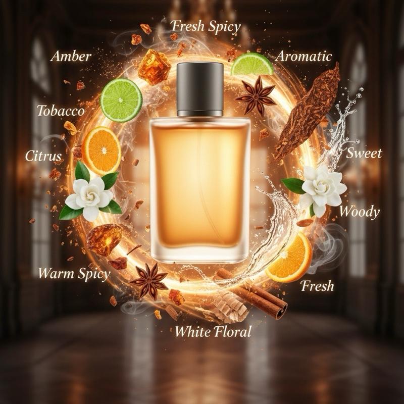 Dolce&Gabbana The One (M) oil base amber fresh spicy tobac aromatic citrus sweet warm spicy woody white floral fresh