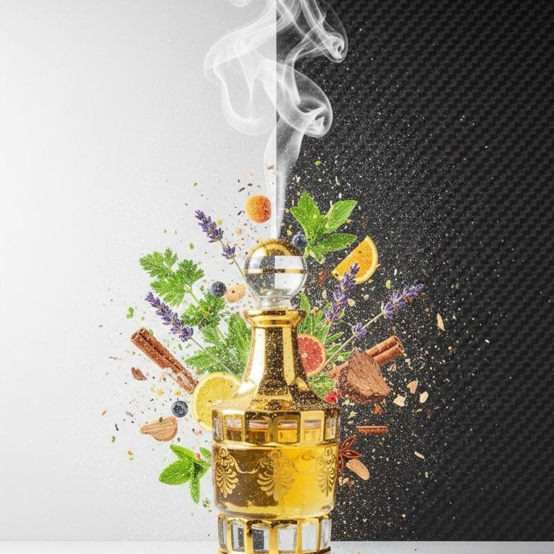 Initio Paragon (U) oil base woody aromatic fruity fresh spicy citrus lavender herbal sweet warm spicy powdery