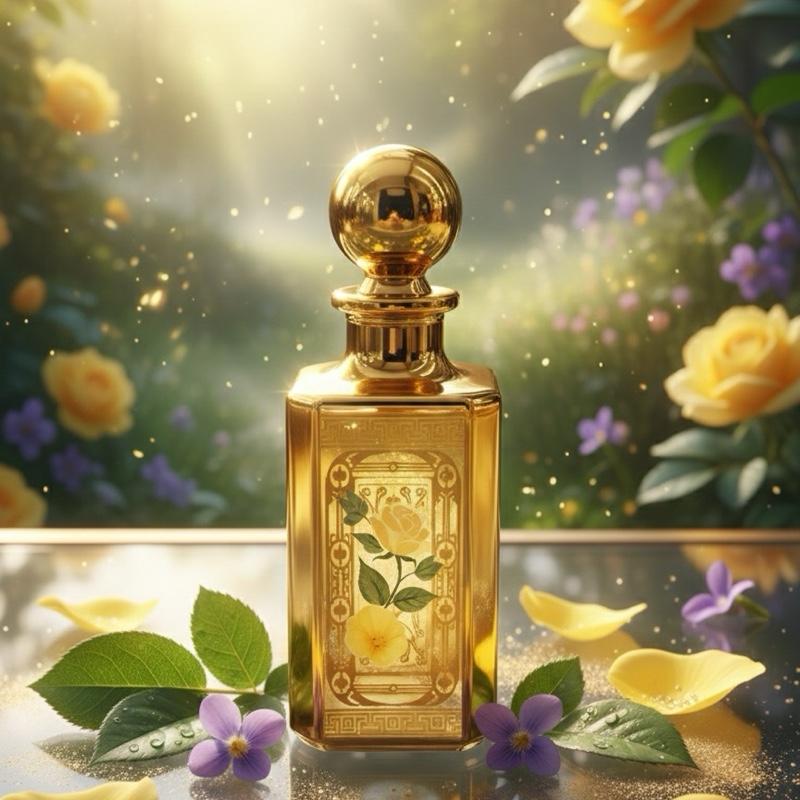 Dior Sakura (W) oil base floral powdery fresh green rose musky violet yellow or floral