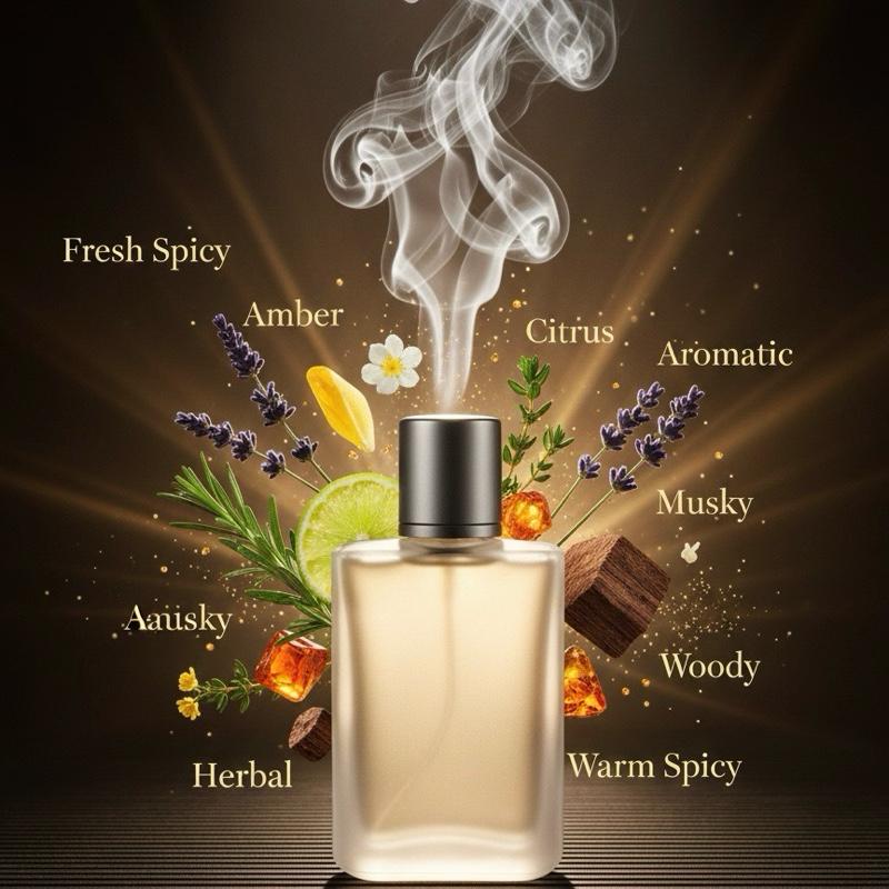 Dior Sauvage (M) oil base fresh spicy, amber, citrus, aromatic, musky, woody, lavender, herbal, warm spicy