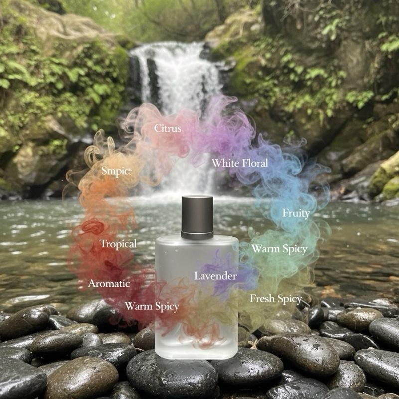 Jacques Bogart Silver Scent (M) Oil Base Aromatics Citrus Fresh Spicy White Floral Fruity Tropical Lavender Warm Spicy Sweet Fresh Woody-Aromatic Fragrance