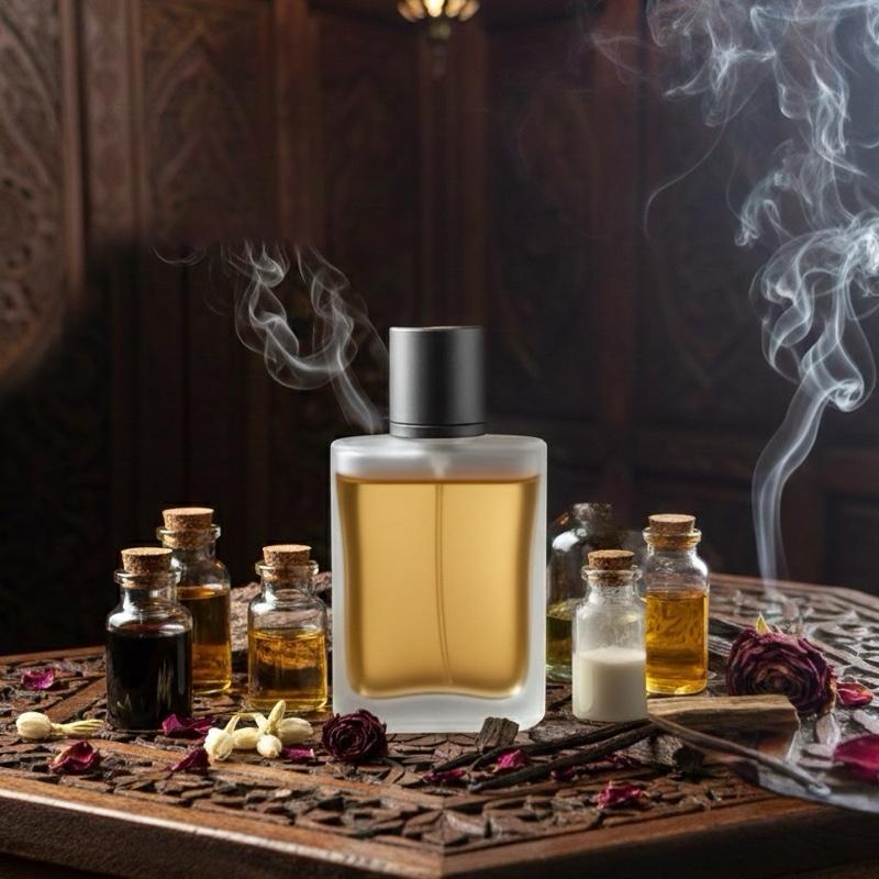 Chemist Fragrance 110 (U) oil base rose, floral, oud, amber, vanilla