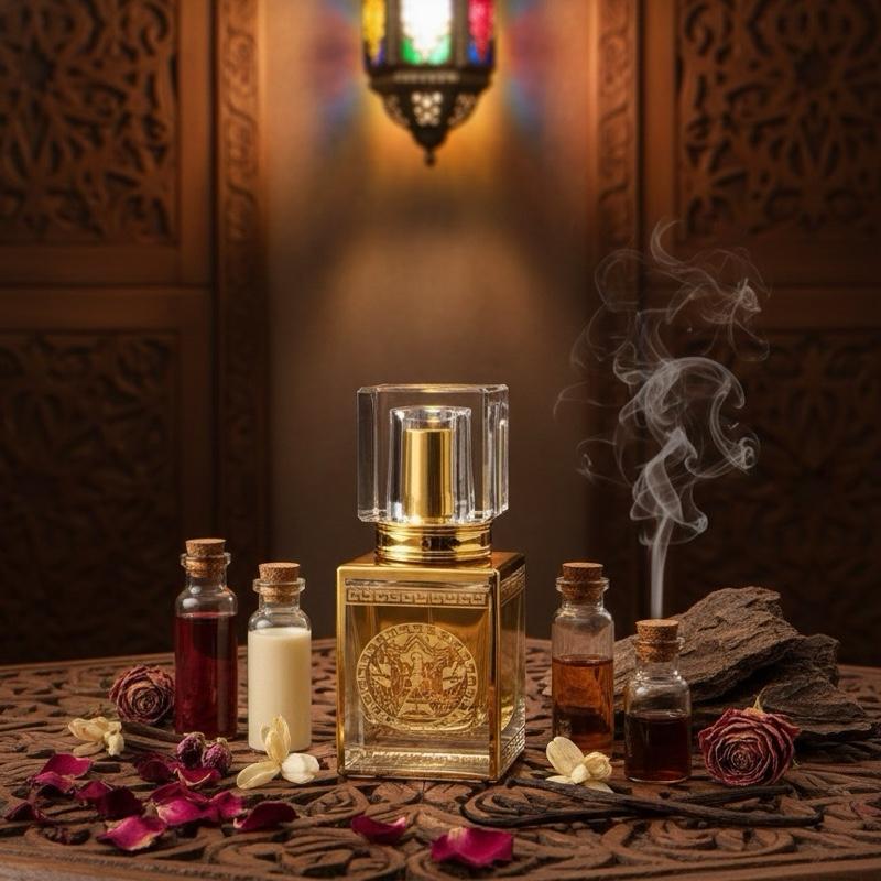 Chemist Fragrance 110 (U) oil base rose, floral, oud, amber, vanilla